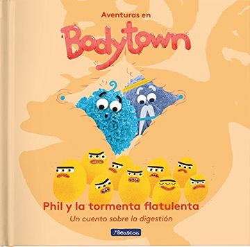 portada Phil y la tormenta flatulenta (Aventuras en Body Town. Primeras lecturas) (in Spanish)