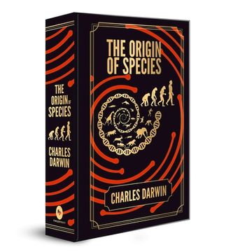 portada The Origin of Species: Deluxe Hardbound Edition (en Inglés)