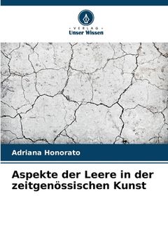 portada Aspekte der Leere in der zeitgenössischen Kunst (en Alemán)