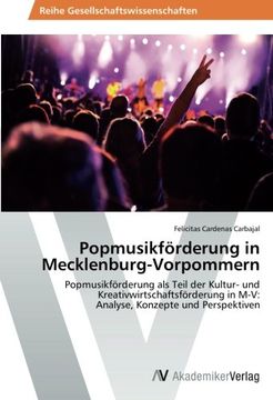 portada Popmusikförderung in Mecklenburg-Vorpommern