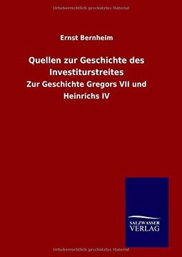 portada Quellen zur Geschichte des Investiturstreites (German Edition)
