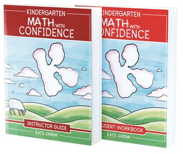 portada Kindergarten Math With Confidence Bundle: Instructor Guide & Student Workbook: 0 (en Inglés)