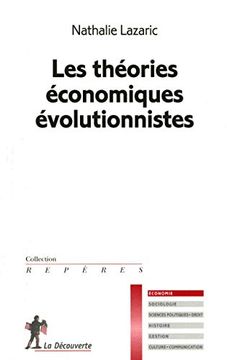 portada Les Théories Économiques Évolutionnistes (Repères)