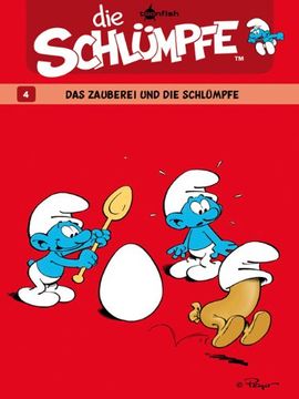portada Die Schlümpfe 04. Das Zauberei und die Schlümpfe (in German)