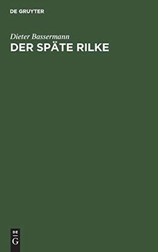 portada Der Späte Rilke (in German)