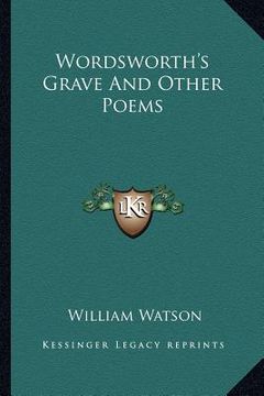 portada wordsworth's grave and other poems (en Inglés)