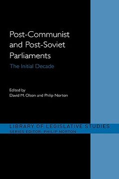 portada post-communist and post-soviet parliaments: the initial decade (en Inglés)