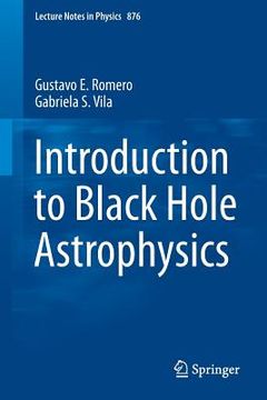 portada Introduction to Black Hole Astrophysics (in English)