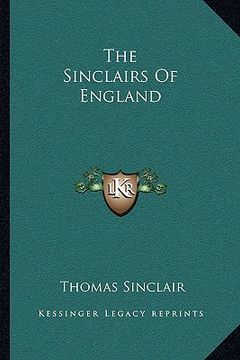portada the sinclairs of england (en Inglés)