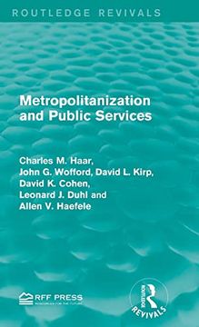 portada Metropolitanization and Public Services (Routledge Revivals) (in English)