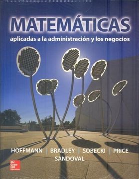 portada Matemáticas Aplicadas a la Administración y Negocios