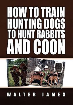 portada how to train hunting dogs to hunt rabbits and coon (en Inglés)