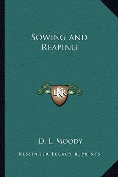 portada sowing and reaping (en Inglés)