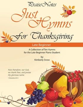 portada Just Hymns for Thanksgiving (en Inglés)
