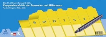 portada Klappstellentafel für den Tausender- und Millionraum: Aus dem Programm Mathe 2000+ (en Alemán)