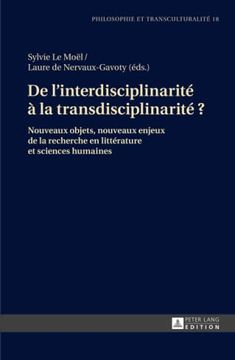portada Linterdisciplinarite la Transdisciplinhb (in French)