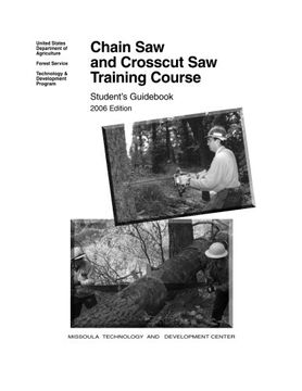 portada Chain Saw  and Crosscut Saw Training Course
