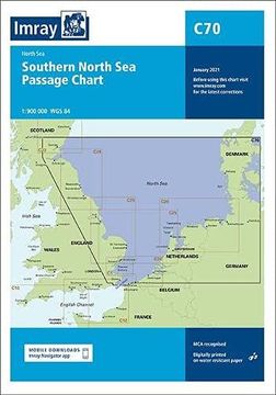 portada C70 Southern North sea Passage Chart (c Charts) (en Inglés)