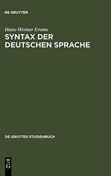 portada Syntax der Deutschen Sprache (en Alemán)