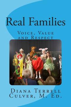 portada Real Families: Voice, Value and Respect Regarless of Origin