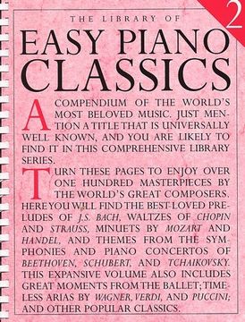 portada The Library of Easy Piano Classics 2 (en Inglés)