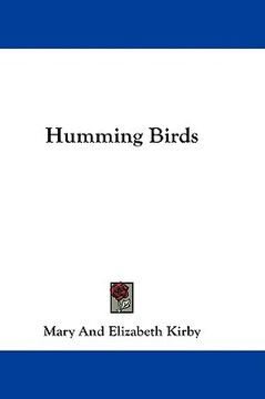 portada humming birds (en Inglés)