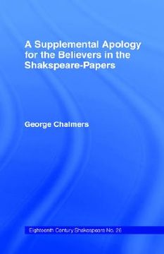 portada a supplemental apology for the believers in the shakspeare-papers
