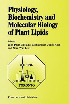 portada physiology, biochemistry and molecular biology of plant lipids (in English)