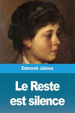 portada Le Reste est silence (in French)