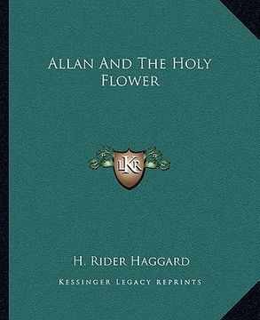 portada allan and the holy flower (in English)