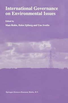 portada international governance on environmental issues (in English)