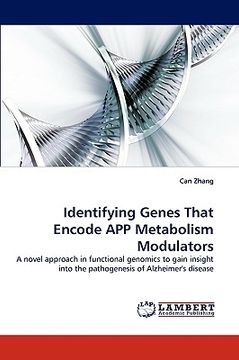 portada identifying genes that encode app metabolism modulators (en Inglés)