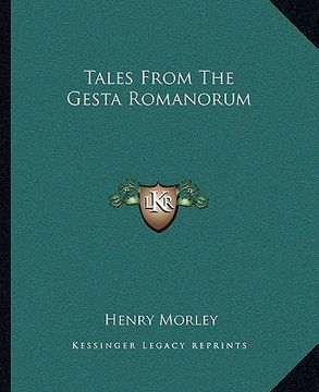 portada tales from the gesta romanorum (en Inglés)