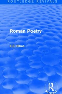 portada Roman Poetry (en Inglés)