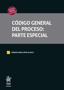 portada Código general del proceso: parte especial