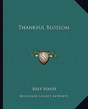 portada thankful blossom (en Inglés)