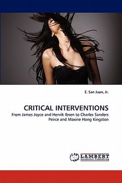 portada critical interventions (en Inglés)