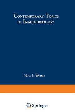 portada Contemporary Topics in Immunobiology (en Inglés)