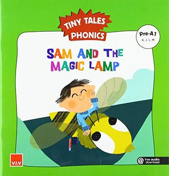 portada Sam and the Magic Lamp (Tiny Tales Phonics) a1 (Cuentaletras (in English)