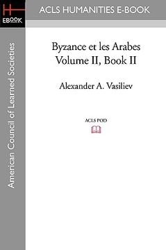 portada byzance et les arabes volume ii book ii