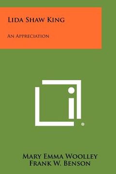 portada lida shaw king: an appreciation (en Inglés)