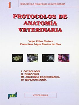portada Protocolos de Anatomía Veterinaria