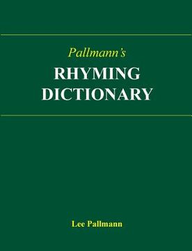 portada Pallmann's Rhyming Dictionary (en Inglés)
