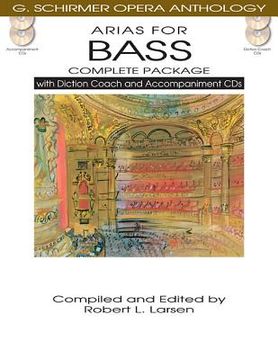 portada arias for bass complete package (en Inglés)
