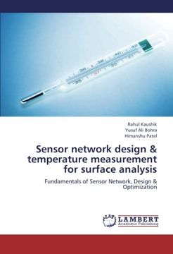 portada Sensor network design & temperature measurement for surface analysis: Fundamentals of Sensor Network, Design & Optimization