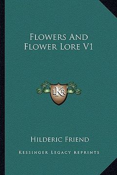 portada flowers and flower lore v1 (en Inglés)