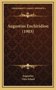portada Augustins Enchiridion (1903) (in German)
