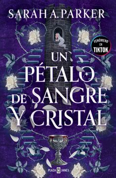 portada UN PETALO DE SANGRE Y CRISTAL (in Spanish)