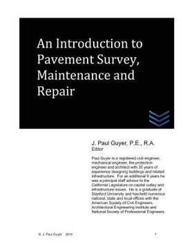 portada An Introduction to Pavement Survey, Maintenance and Repair (en Inglés)