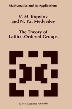 portada the theory of lattice-ordered groups